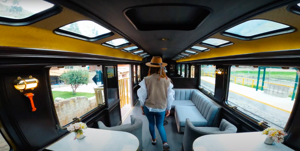 Trem 360 para Machu Picchu